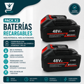 Pack Autonomía Extendida HydroMax™ X2 - 2 Baterías de Litio 48V